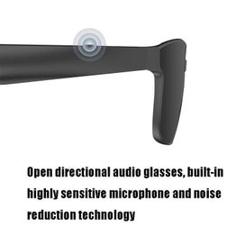 Listing 3 of 6 for Smart Bluetooth Glasses With Binaural Call A14 Black