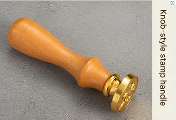 Listing 3 of 3 for Elosung Green Box 2-Piece Retro Sealing Wax Stamp Set 11.3 X 3.6 Cm Diy Gift Kit