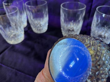 Listing 3 of 3 for Waterford Crystal Tumblers "Colleen" pattern - set of 5