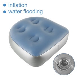 Listing 6 of 8 for Spa and Hot Tub Booster Seat Pad, Inflatable Bathtub Massage Cushion with Suc