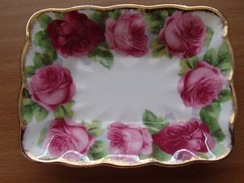 Listing 1 of 2 for Royal Albert - Old English Rose dish