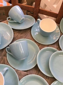 Listing 2 of 4 for J&G MEAKIN CUP SAUCER AND SMALL DISH SET