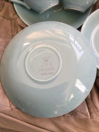 Listing 4 of 4 for J&G MEAKIN CUP SAUCER AND SMALL DISH SET