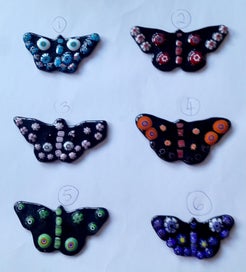 Listing 1 of 1 for Little fused glass butterfly for mosaics