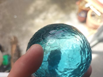 Listing 7 of 7 for Vintage Italian Empoli Glass Genie Bottle