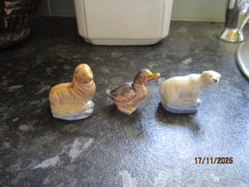 Listing 1 of 2 for Vintage Wade Whimsie Animals X 3