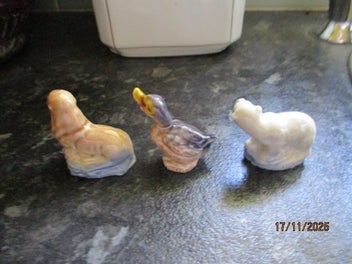 Listing 2 of 2 for Vintage Wade Whimsie Animals X 3