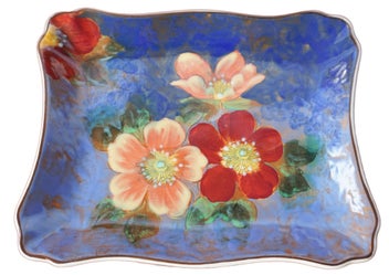 Listing 1 of 3 for Wild Roses - Royal Doulton Rectangle Serving Plate - 1940's era