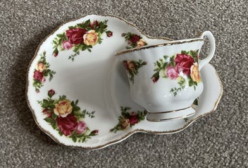 Listing 2 of 5 for ** Royal Albert Tennis Cup and Saucer Set **