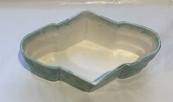 Listing 5 of 6 for Beswick Green Trough Vase - Stunning and Rare