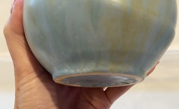 Listing 8 of 8 for Beswick Mr Symcox Pot Belly Jug Scandi Blue-Grey - Stunning