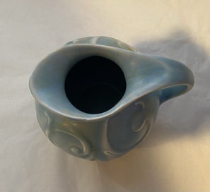 Listing 5 of 8 for Beswick Mr Symcox Pot Belly Jug Scandi Blue-Grey - Stunning