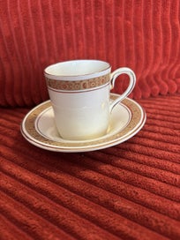 Listing 2 of 5 for Art Deco Burleigh Ware "Zenith" Tea Cup and Saucer - Styled from 1930's
