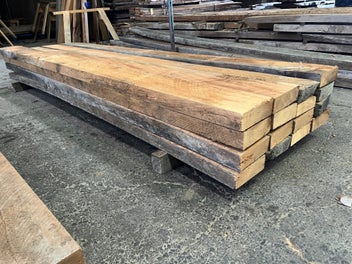 Listing 10 of 20 for 38.4 LM 150×50 mm solid Ancient Swamp Kauri Timber Lot