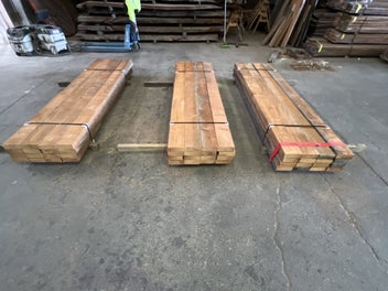 Listing 4 of 20 for 38.4 LM 150×50 mm solid Ancient Swamp Kauri Timber Lot
