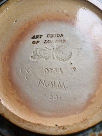 Listing 11 of 12 for Royal Doulton Lambeth “Art Union of London” Bowl – Mark V. Marshall c.1895–1890
