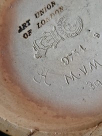 Listing 9 of 12 for Royal Doulton Lambeth “Art Union of London” Bowl – Mark V. Marshall c.1895–1890