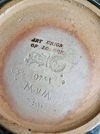 Listing 10 of 12 for Royal Doulton Lambeth “Art Union of London” Bowl – Mark V. Marshall c.1895–1890