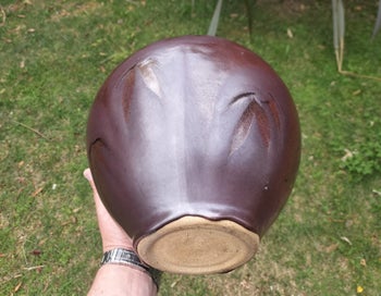 Listing 2 of 9 for NZ Potter Paul Fisher Stoneware Boulder Vase