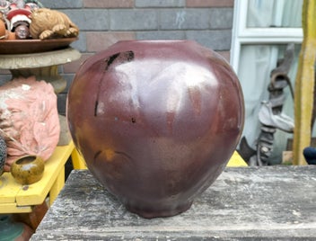 Listing 4 of 9 for NZ Potter Paul Fisher Stoneware Boulder Vase