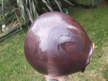 Listing 7 of 9 for NZ Potter Paul Fisher Stoneware Boulder Vase