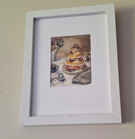 Listing 3 of 18 for +++ ORIGINAL SIGNED STILL LIFE WATERCOLOUR PAINTING +++