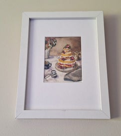 Listing 5 of 18 for +++ ORIGINAL SIGNED STILL LIFE WATERCOLOUR PAINTING +++