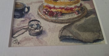 Listing 10 of 18 for +++ ORIGINAL SIGNED STILL LIFE WATERCOLOUR PAINTING +++