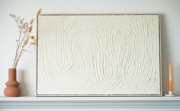 Listing 1 of 1 for Textured Wall Art – 90 × 60 cm – Neutral Modern Decor