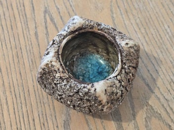 Listing 3 of 9 for Barbara Hockenhull (NZ) Pottery Candle Holder