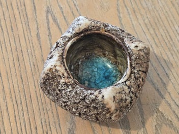 Listing 5 of 9 for Barbara Hockenhull (NZ) Pottery Candle Holder