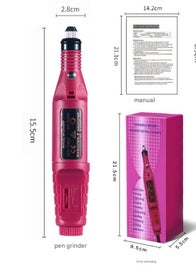 Listing 2 of 3 for Elosung Regular Set Act As Go Between Portable Electric Nail Drill Kit Usb Manic