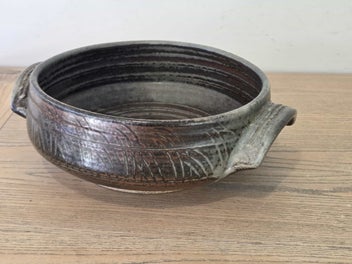 Listing 9 of 13 for Superb John Lawrence (NZ) Pottery Bowl - Stamped
