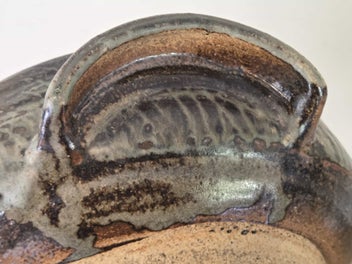 Listing 12 of 13 for Superb John Lawrence (NZ) Pottery Bowl - Stamped