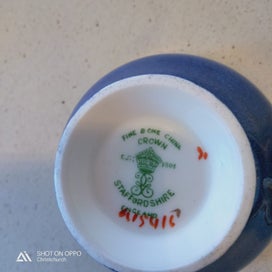 Listing 3 of 6 for Vintage Crown Staffordshire Trio