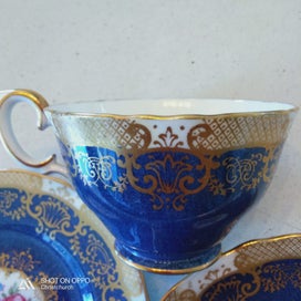 Listing 4 of 6 for Vintage Crown Staffordshire Trio