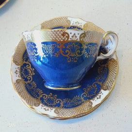 Listing 2 of 6 for Vintage Crown Staffordshire Trio