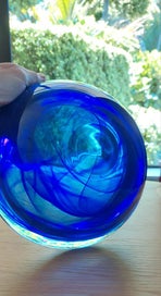 Listing 5 of 16 for STUNNING ATOLL BLOWN GLASS BOWL by ANNA EHRNER for KOSTA BODA, SWEDEN