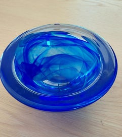 Listing 4 of 16 for STUNNING ATOLL BLOWN GLASS BOWL by ANNA EHRNER for KOSTA BODA, SWEDEN