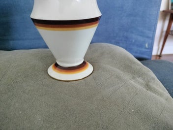 Listing 2 of 4 for Antique German Rauenstein Greiner vase pre 1893 Germany