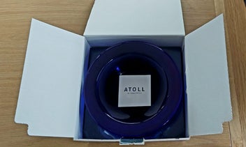 Listing 16 of 16 for STUNNING ATOLL BLOWN GLASS BOWL by ANNA EHRNER for KOSTA BODA, SWEDEN