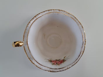Listing 8 of 9 for Paragon Elizabeth Rose Cup and Saucer Set