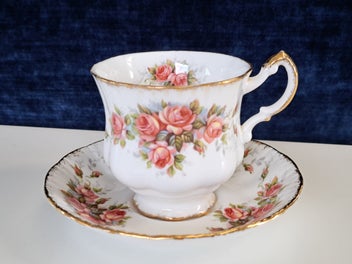 Listing 1 of 9 for Paragon Elizabeth Rose Cup and Saucer Set