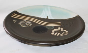 Listing 10 of 18 for +++ SUPERB "BRIAN GARTSIDE - WAIKATO RIVER THEME " POTTERY WALL CHARGER +++