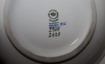 Listing 10 of 10 for +++ SCANDINAVIAN " ROYAL COPENHAGEN - DENMARK " BOWL +++