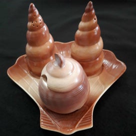 Listing 1 of 2 for Carltonware Shell Cruet Set Stunning