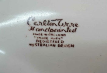 Listing 2 of 2 for Carltonware Shell Cruet Set Stunning