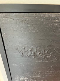 Listing 6 of 11 for Unknown Artist - Original Abstract Painting Artwork in box frame - Black