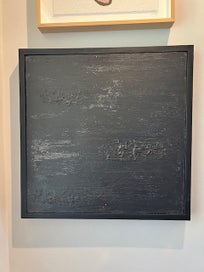 Listing 8 of 11 for Unknown Artist - Original Abstract Painting Artwork in box frame - Black