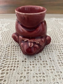 Listing 1 of 6 for Crown Lynn Monkey Face Egg Cup